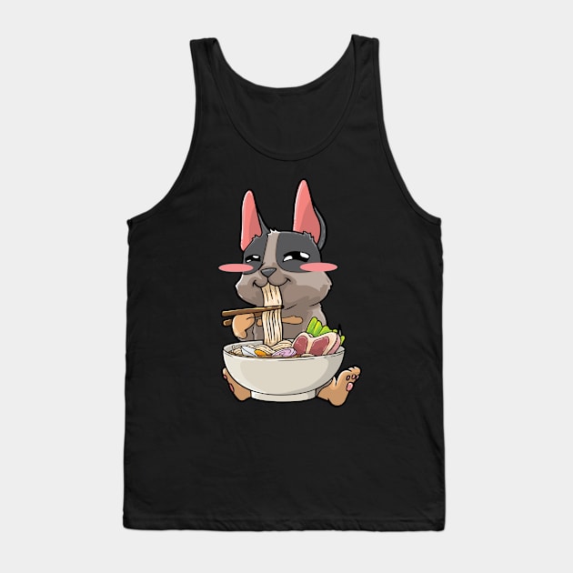 Blue Heeler Ramen Anime Kawaii Tank Top by KAWAIITEE